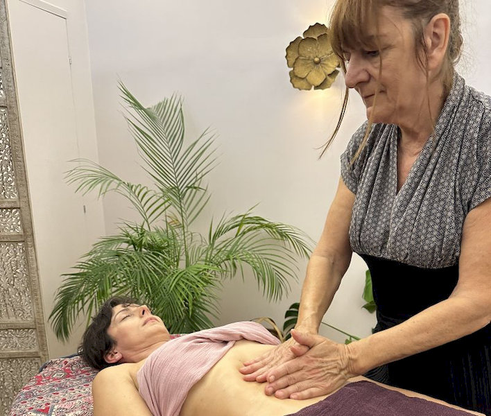 Massage du ventre